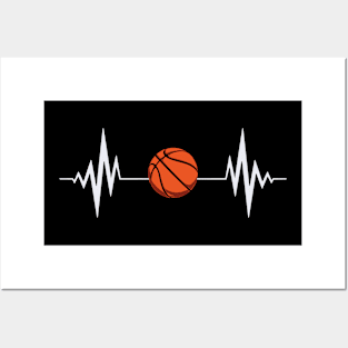 Basketball My Heart Posters and Art